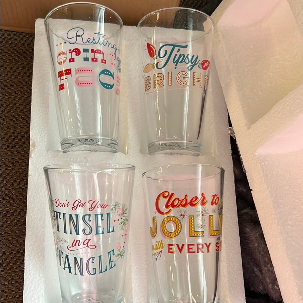 Wanda June Home By Miranda Lambert Red and Green Holiday Drinkware Set